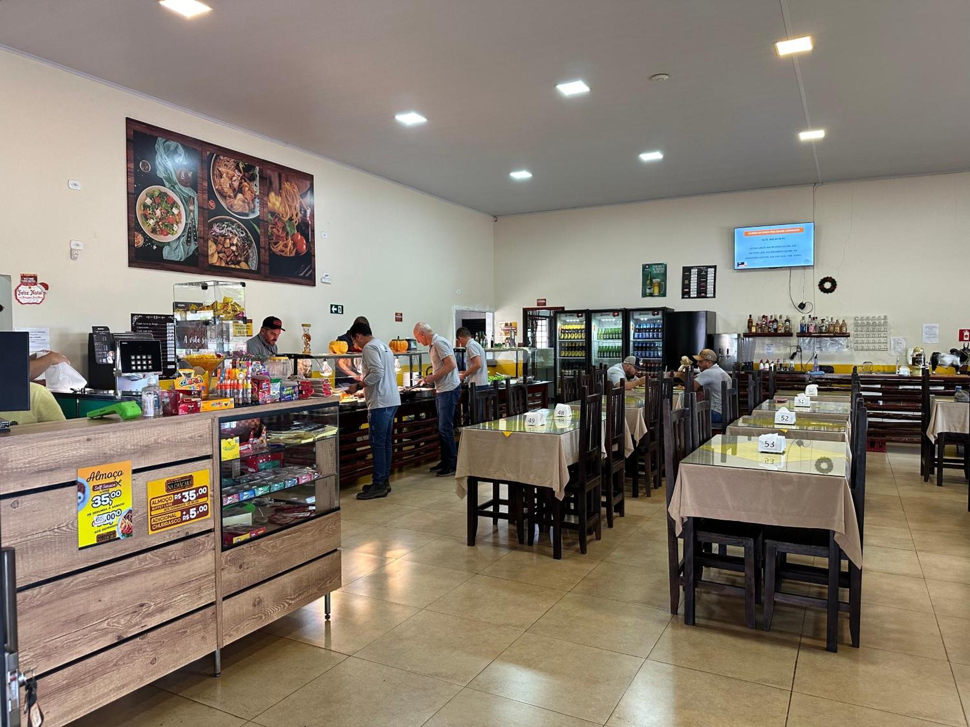 Hotel E Restaurante Na Chacara 두라도스 외부 사진