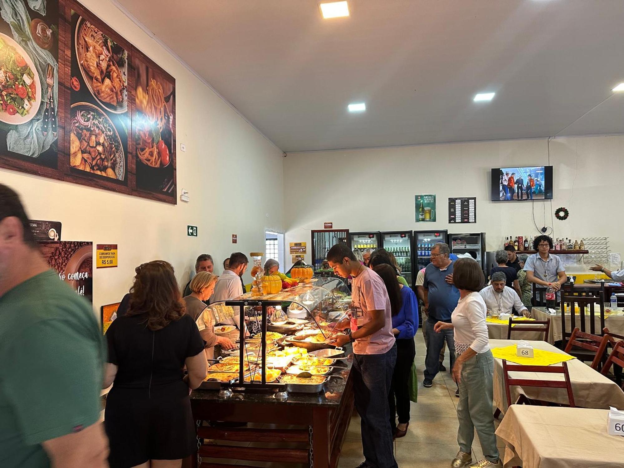 Hotel E Restaurante Na Chacara 두라도스 외부 사진