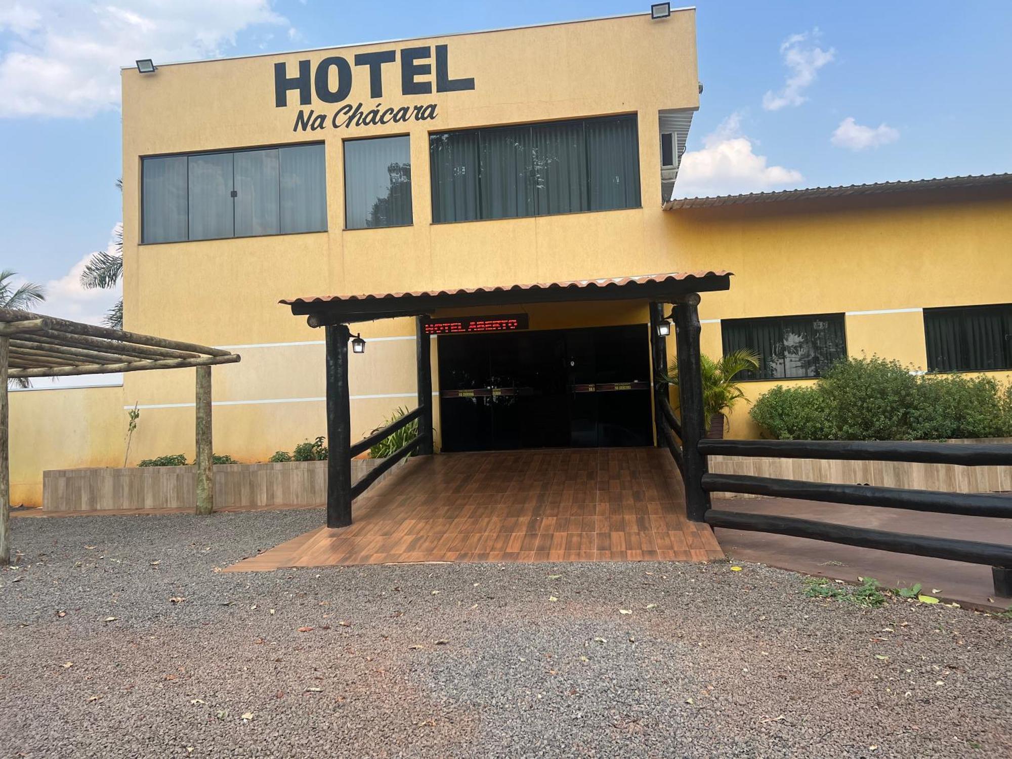 Hotel E Restaurante Na Chacara 두라도스 외부 사진